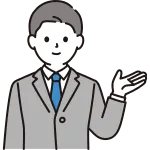Business Person To Guide Left Hand SVG Icon